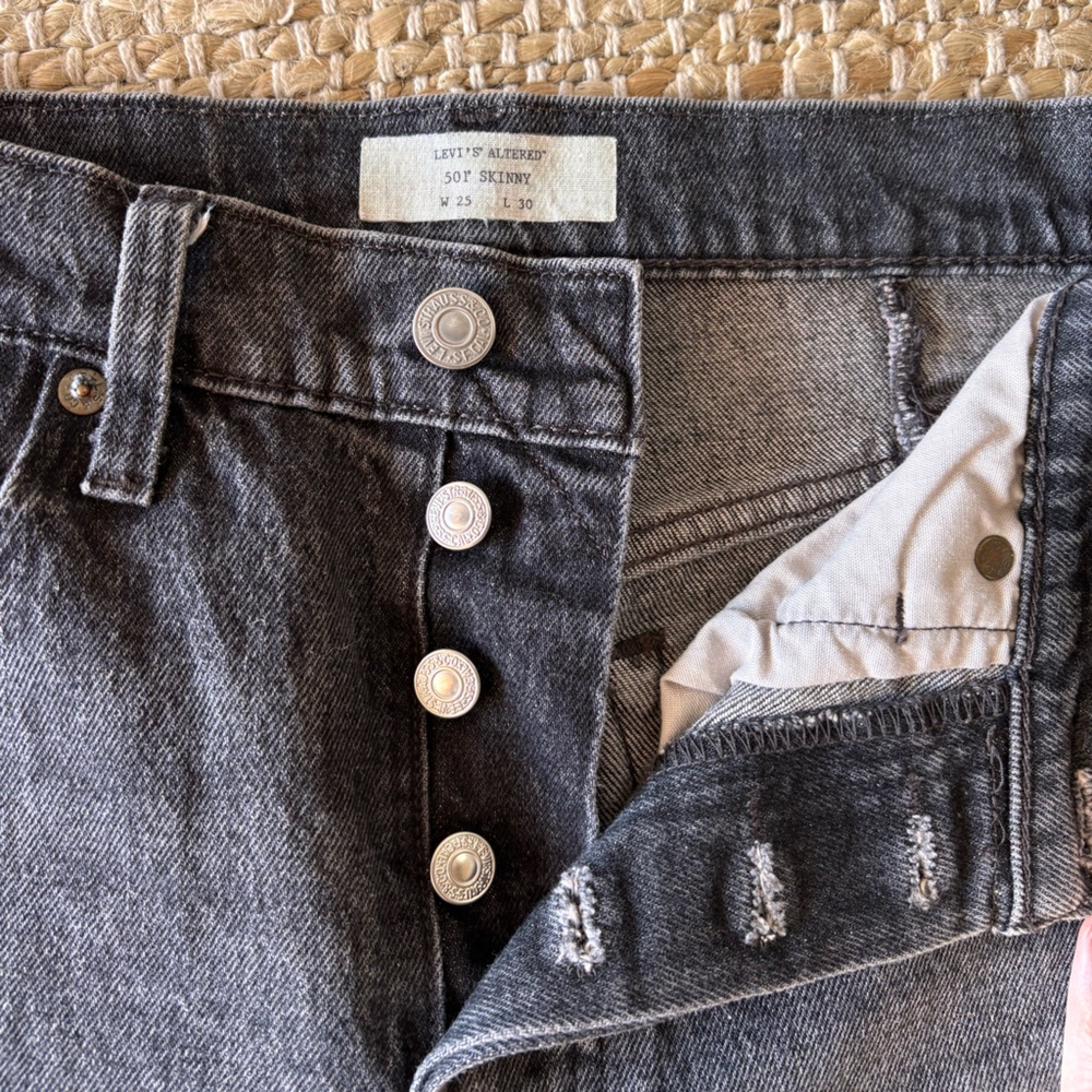 Altered Levi’s 501s - image 2